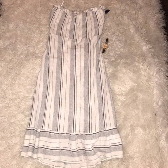 🔥New York & Co soho Tie Back Stripe Dress🔥 - Picture 3 of 5